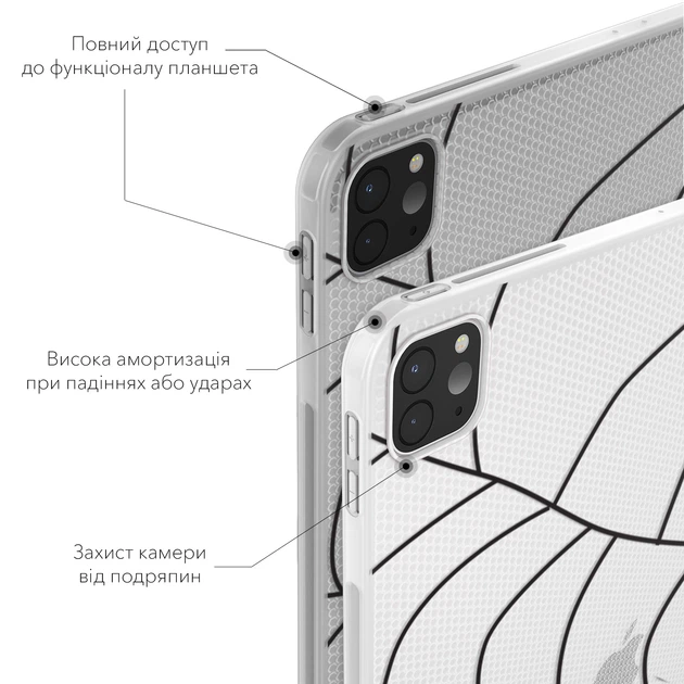 Чехол книжка, обложка для Apple iPad Pro 11 (2020-2022) (Пума в цветах) планшет эпл айпад - изображение 7