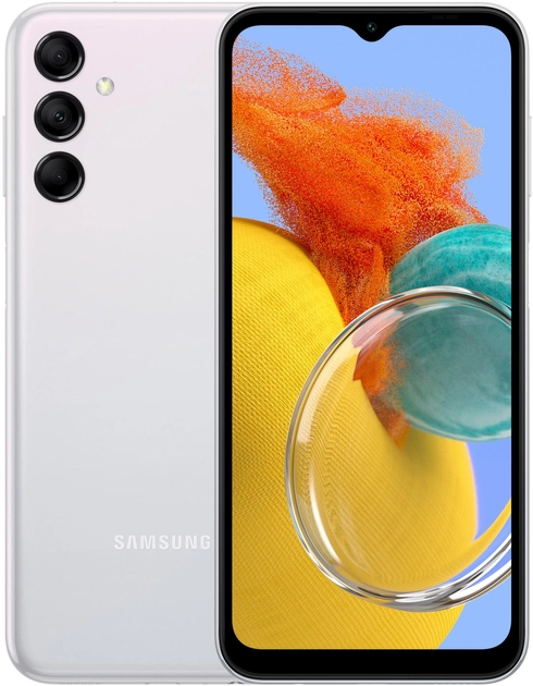 Мобільний телефон Samsung Galaxy M14 4/128GB Silver (SM-M146BZSVSEK) - зображення 1