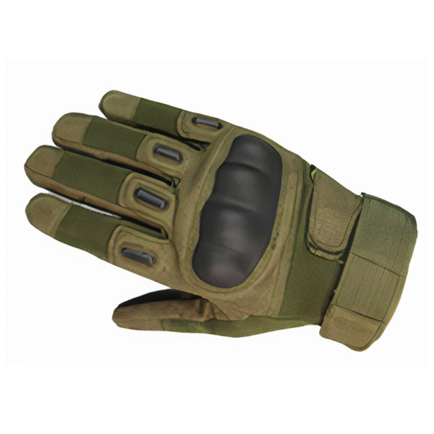 Тактические перчатки полнопалые Gloves FF 2 Оливковый M - изображение 1