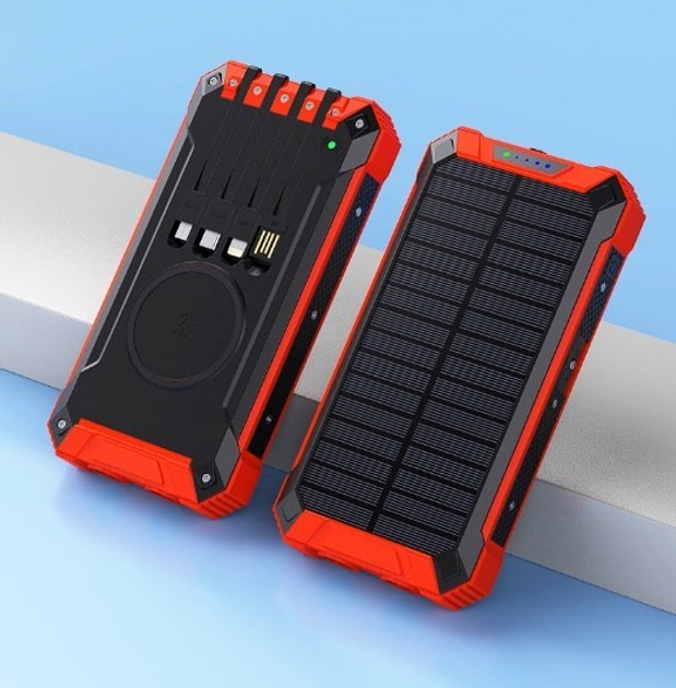 Power Bank (накопитель эл.энергии) 20000 mAh с солнечной панелью ...