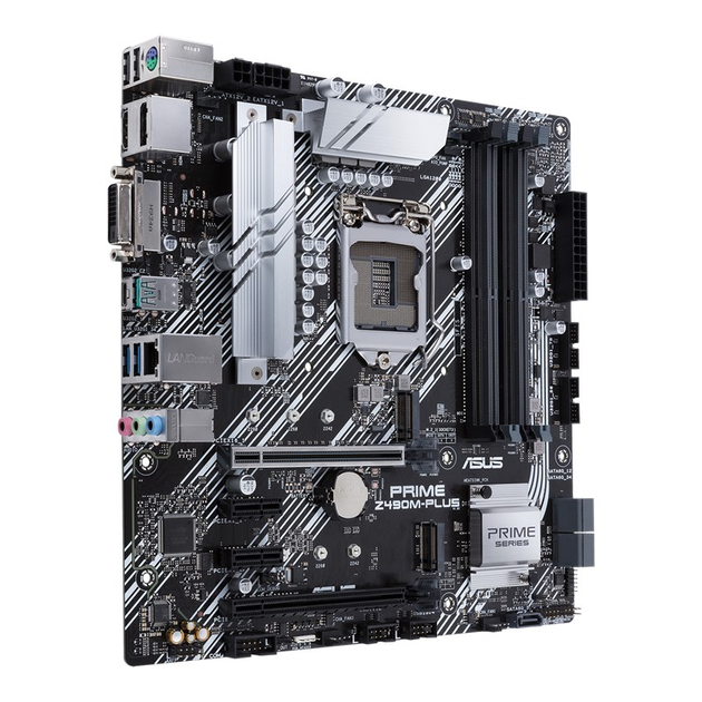 Материнская плата Asus PRIME Z490M-PLUS LGA 1200 (PRIME Z490M-PLUS) Б/У ...