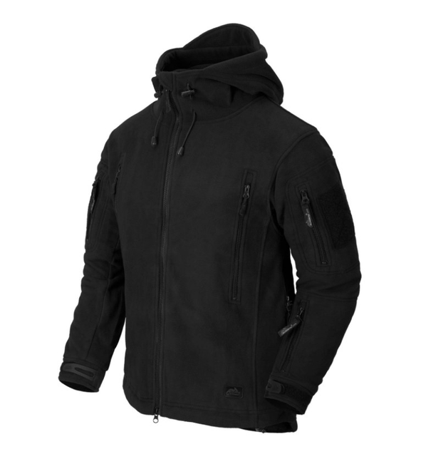 Куртка (Двошарова флісова) Patriot Jacket - Double Fleece Helikon-Tex Black L Тактична - зображення 1