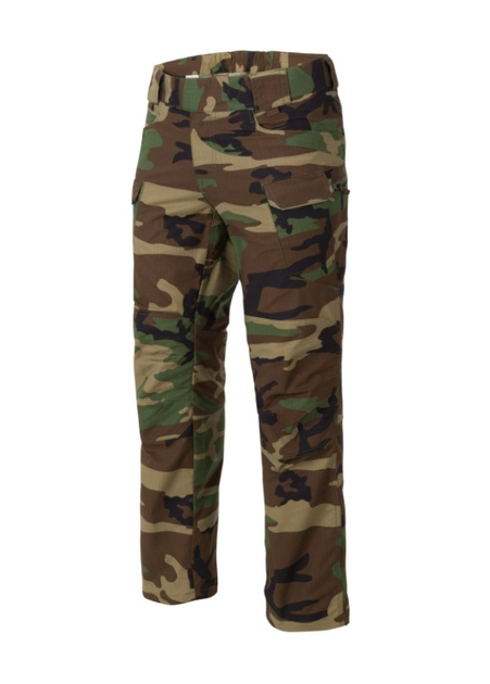 Штаны городские (Поликоттон Рипстоп) UTP (Urban Tactical Pants) - Polycotton Ripstop Helikon-Tex US Woodland XXXXL Тактические мужские - изображение 1