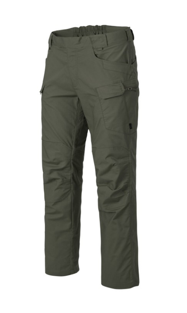 Штаны городские (Поликоттон Рипстоп) UTP (Urban Tactical Pants) - Polycotton Ripstop Helikon-Tex Taiga Green XXXL Тактические мужские - изображение 1