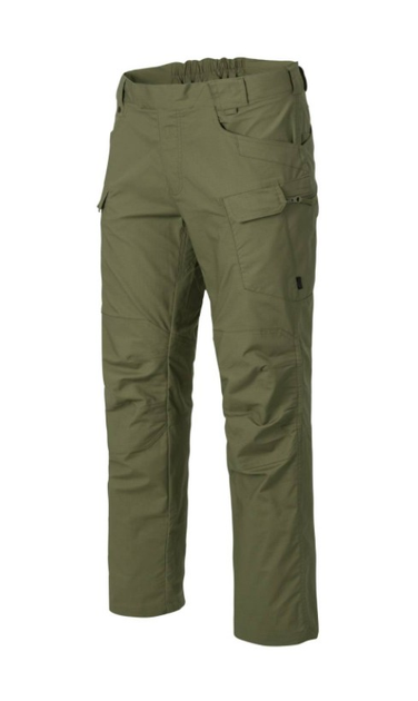 Штани міські (Полікоттон Ріпстоп) UTP (Urban Tactical Pants) - Polycotton Ripstop Helikon-Tex Olive Green L Тактичні чоловічі - зображення 1