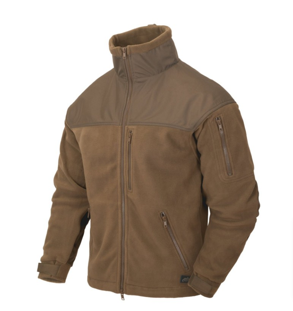 Куртка флісова Classic Army Jacket - Fleece Helikon-Tex Coyote XXL Тактична - зображення 1