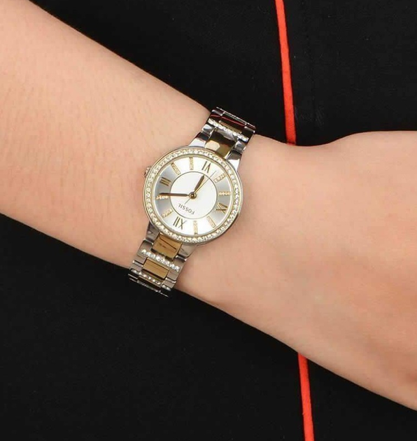 Женские наручные часы FOSSIL ES3503 Золото\Серебро - изображение 4
