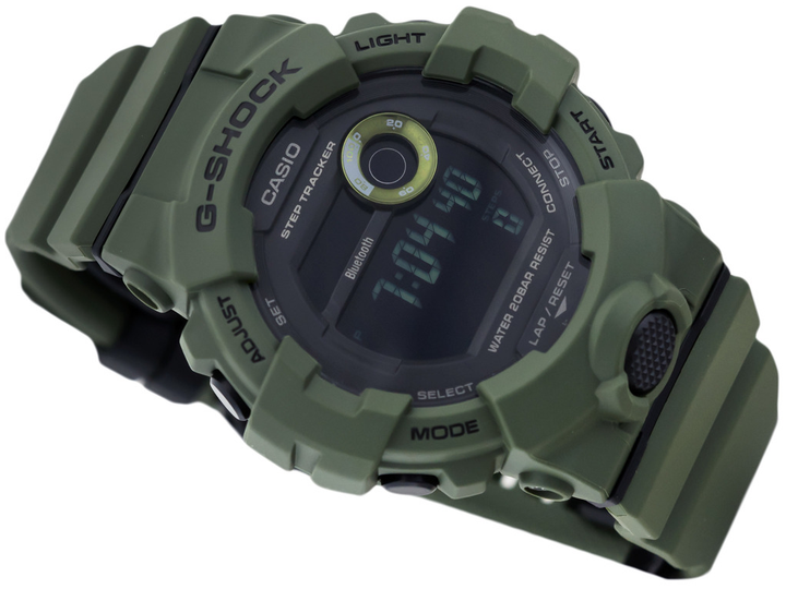 Наручний годинник CASIO GBD-800UC-3ER Зелений / Чорний - зображення 2