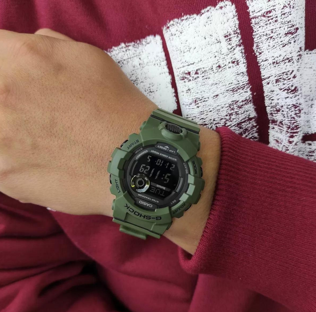 Наручний годинник CASIO GBD-800UC-3ER Зелений / Чорний - зображення 4
