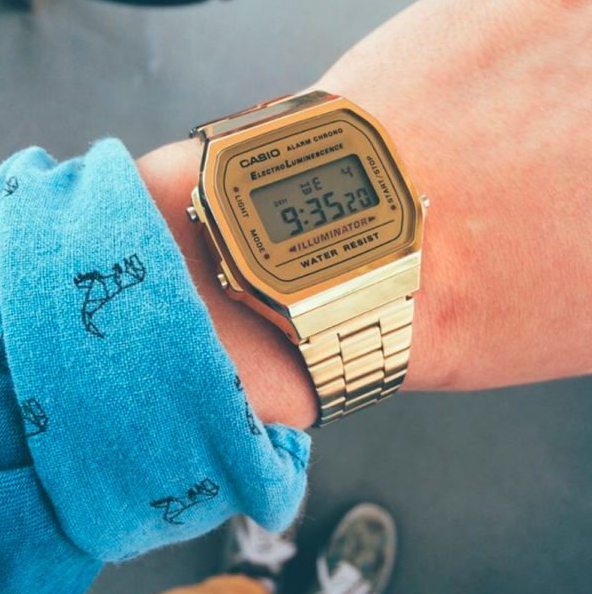 Наручные часы CASIO A168WG-9EF Золото - изображение 7