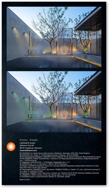 Фасадний світильник на сонячній батареї LEDVANCE ENDURA Garden Solar Spot Wall RGBW 0,5W 3000K IP44 (4058075564169) - Фото 10 Фасадний світильник на сонячній батареї LEDVANCE ENDURA Garden Solar Spot Wall RGBW 0,5W 3000K IP44 (4058075564169) - зображення 10