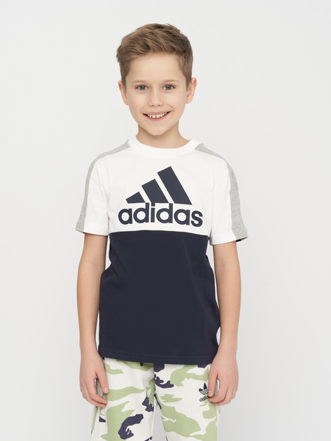Детская футболка для мальчика Adidas HC5650 116 см Legend Ink ...