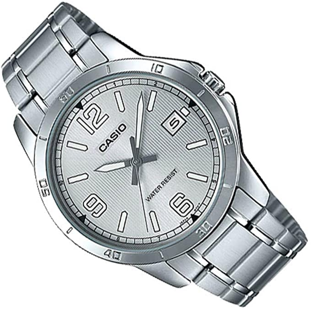 Классические Наручные часы Casio MTP-V004D-7B2UDF Серебристые – низкие ...