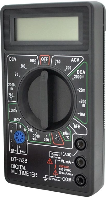 Мультиметр DT DT-838, Q100 (YT1392) - изображение 1