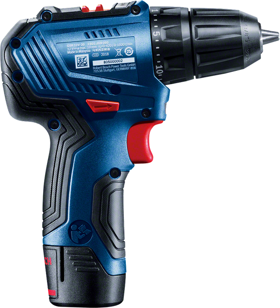 Bezszczotkowa wiertarko-wkrętarka akumulatorowa Bosch Professional GSR 12V-30 (06019G9000) - obraz 3