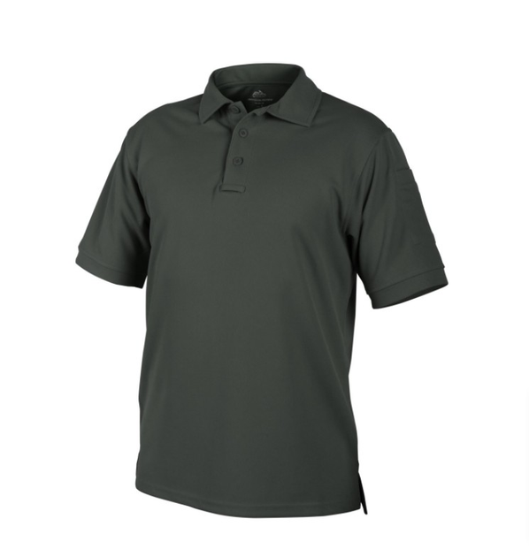 Жіноча футболка UTL Polo Shirt - TopCool Helikon-Tex Jungle Green XXL Чоловіча тактична - зображення 1