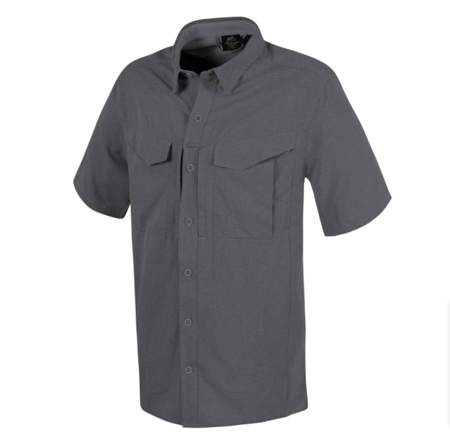 Рубашка Ultralight с коротким рукавом Defender MK2 Ultralight Shirt Short Sleeve Helikon-Tex Misty Blue XL Тактическая мужская - изображение 1