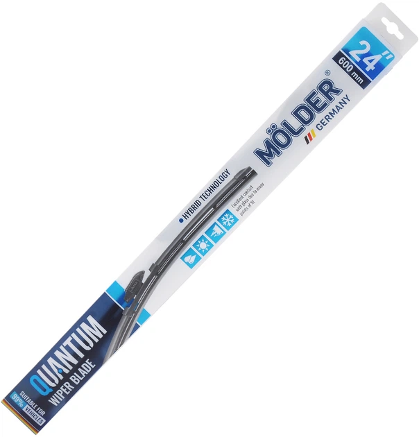 Щетка стеклоочистителя гибридная Molder Quantum 24"/600 мм (MQ600 ...