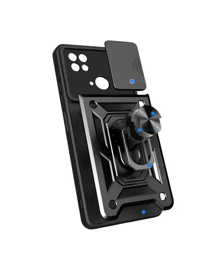 Удароміцний чохол Camshield Serge Ring for Magnet для Xiaomi Redmi 10С/Poco C40 - зображення 5