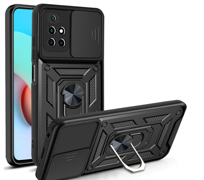Удароміцний чохол Camshield Serge Ring for Magnet для Xiaomi Redmi 10 - Фото 1 Удароміцний чохол Camshield Serge Ring for Magnet для Xiaomi Redmi 10 - зображення 1