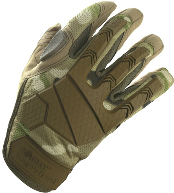 Тактические перчатки Kombat Alpha Tactical Gloves Мультикам M (kb-atg-btp-m) - изображение 2