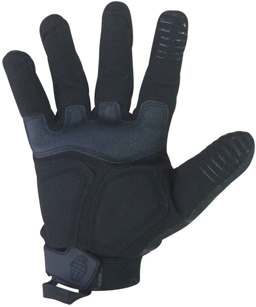 Тактические перчатки Kombat Alpha Tactical Gloves Мультикам Черные M (kb-atg-btpbl-m) - изображение 2