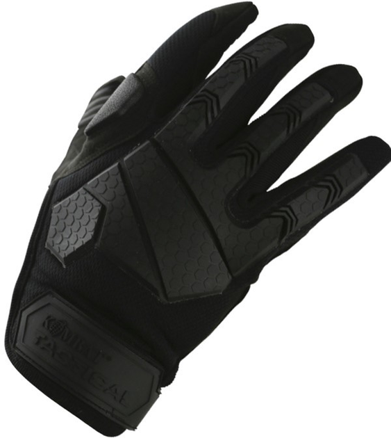 Тактические перчатки Kombat Alpha Tactical Gloves Черные L (kb-atg-blk-l) - изображение 2