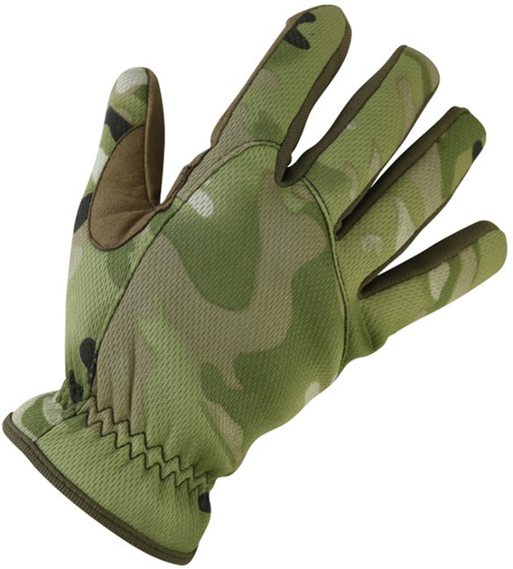 Тактичні рукавички Kombat Delta Fast Gloves Мультикам M (kb-dfg-btp-m) - зображення 1