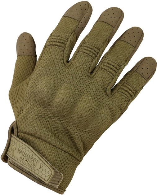 Тактичні рукавички Kombat Recon Tactical Gloves Койот M (kb-rtg-coy-m) - зображення 1