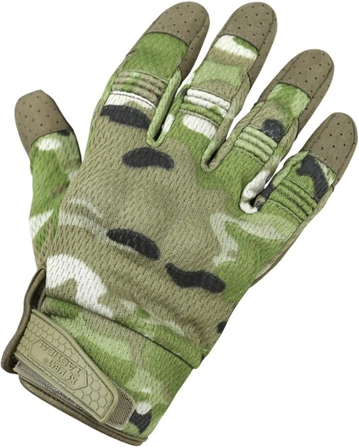 Тактичні рукавички Kombat Recon Tactical Gloves Мультикам L (kb-rtg-btp-l) - зображення 1