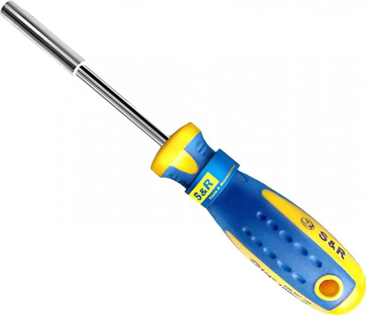 Отвертка-держатель бит S&R 1/4" 100 мм (250587100) – низкие цены ...