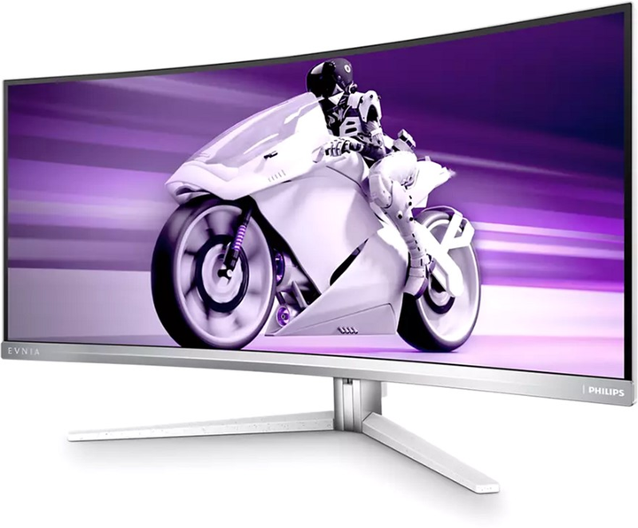Монитор 34" Philips Evnia 34M2C8600/00 -- QD OLED 10-Bit / 175 Hz / 0.1 ms (GtG) / DisplayHDR True Black 400 / Delta E<2 (sRGB) / Ambiglow / G-SYNC Compatible / FreeSync Premium Pro - изображение 3