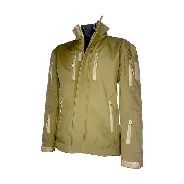 Куртка SoftShell, Twenty Twenty Ukraine, койот, 50 - изображение 3