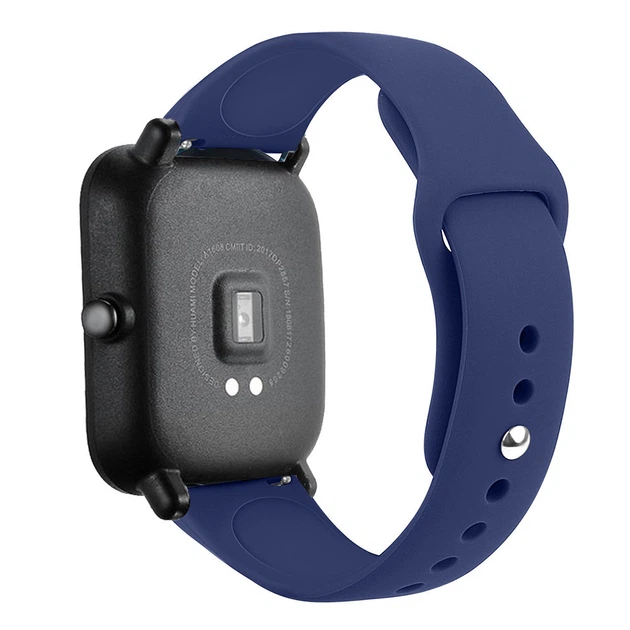 Ремешок для часов Sport design bracelet Universal, 20 мм. Navy blue - Фото 3 Ремешок для часов Sport design bracelet Universal, 20 мм. Navy blue - изображение 3