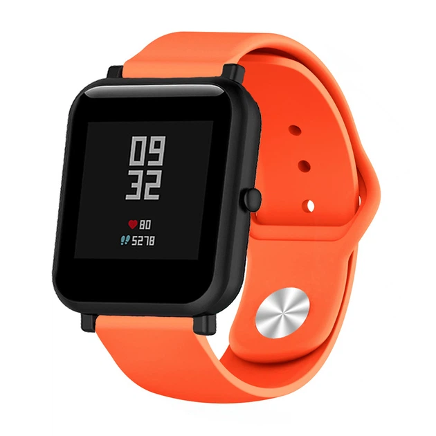 Ремешок для часов Sport design bracelet Universal, 20 мм. Orange - Фото 2 Ремешок для часов Sport design bracelet Universal, 20 мм. Orange - изображение 2