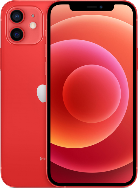 Smartfon Apple iPhone 12 64GB (PRODUCT) Czerwony (MGJ73) - obraz 1