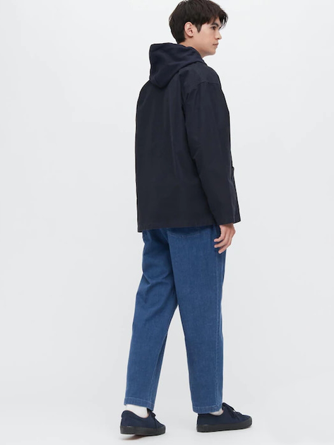 Джинсовая куртка мужская Uniqlo 36740871 2XL Синяя (1159775569) - Фото 2 Джинсовая куртка мужская Uniqlo 36740871 2XL Синяя (1159775569) - изображение 2