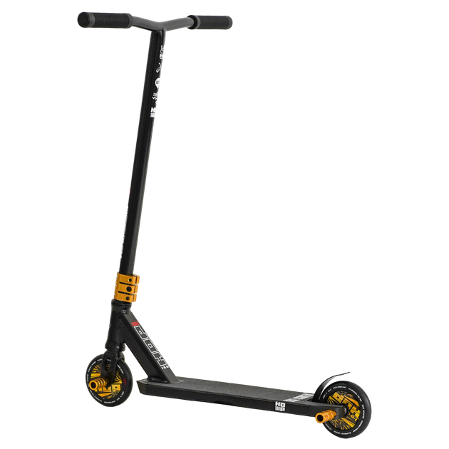 Самокат трюковый двухколесный с алюминиевыми пегами Best Scooter Freestyle Черный вид 2 - изображение 2