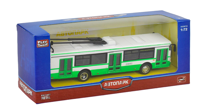 ほぼ、新品です。playpark Игрушечная машинка для мальчиков Троллейбус Автопарк Play Smart