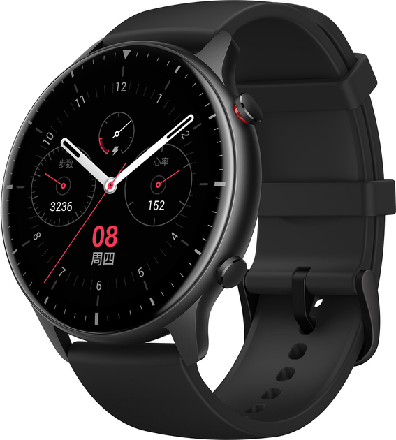 Smartwatch Amazfit GTR2 Sport Edition Obsidian Black (W19520V2Q) - obraz 1