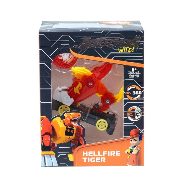 Дикий Скричер Хелфайєр Тайгер (Screechers Wild Hellfire Tiger