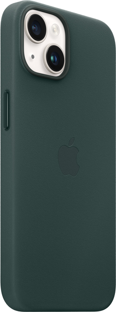 Etui Apple MagSafe Leather Case do Apple iPhone 14 Forest Green (MPP53) - obraz 3