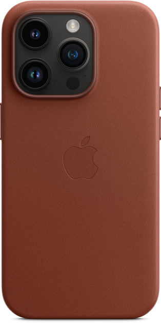 Etui Apple MagSafe Leather Case do Apple iPhone 14 Pro Umber (MPPK3) - obraz 6
