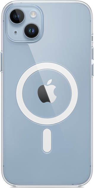 Etui Apple MagSafe Clear Case do Apple iPhone 14 Plus Clear (MPU43) - obraz 1