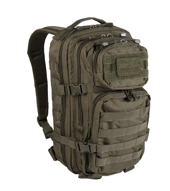 Рюкзак тактичний військовий Mil-Tec 20 л Оливковий US Assault Pack SM Oliv (14002001-20) - зображення 1