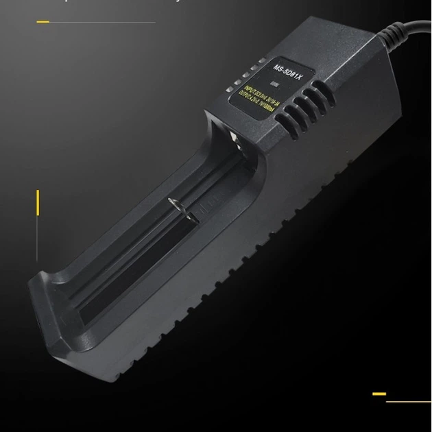 Зарядное устройство 18650 Li-ion аккумулятора USB GTM MS-5D81X Зарядка ...