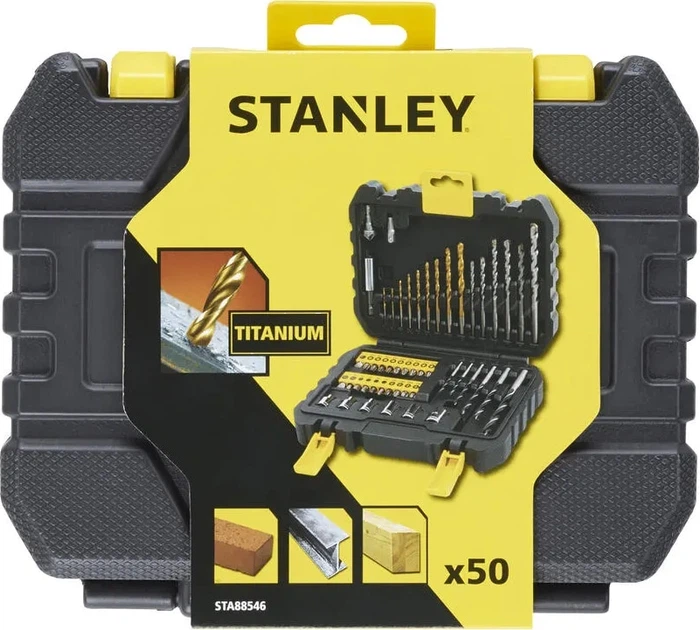 Набір біт та свердл Stanley STA88546 - Фото 3 Набір біт та свердл Stanley STA88546 - зображення 3