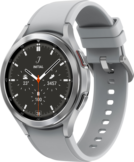 Смарт-годинник Samsung Galaxy Watch 4 Classic 46mm eSIM Silver (SM-R895FZSAEUE) - зображення 2