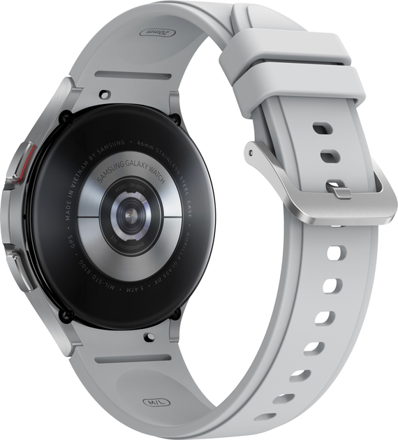 Смарт-годинник Samsung Galaxy Watch 4 Classic 46mm LTE Silver (SM-R895FZSAEUE) - зображення 4