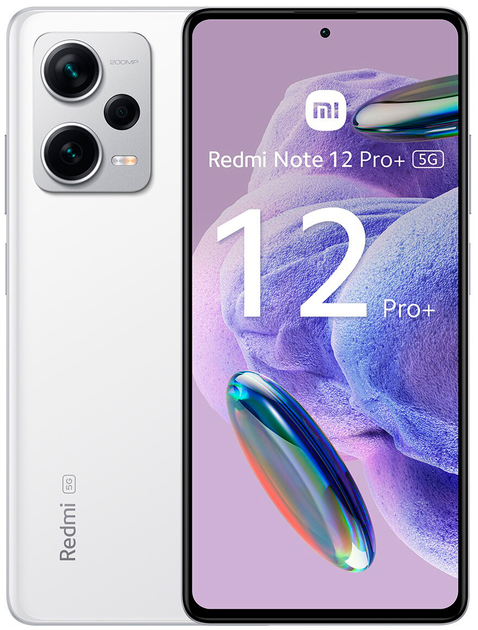 Smartfon Xiaomi Redmi Note 12 Pro Plus 5G 8/256GB Polar White - obraz 1